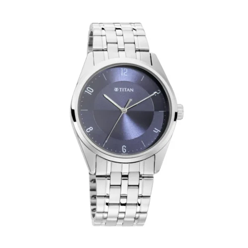 Classic Black Steel Men's Watch